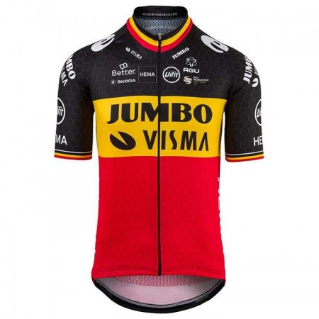 Maillot vélo 2021 Team Jumbo-Visma N001